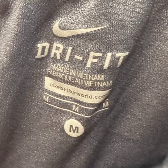 Nike Dri Fit Running Shorts in Gray & Black - Size Medium - Picture 5 of 5